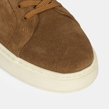  Erkek Taba Bağcıklı Süet Spor Ayakkabı