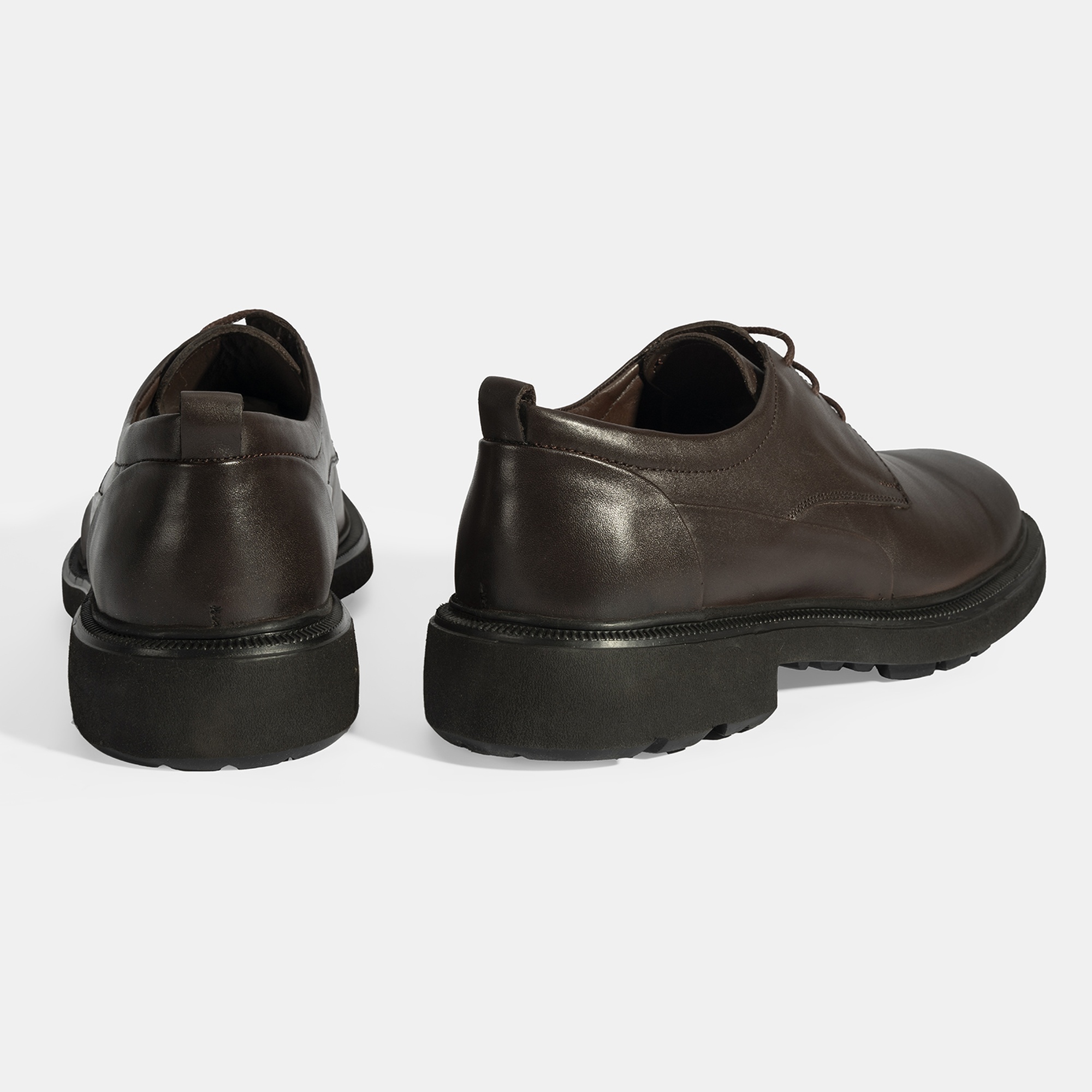 Erkek Kahve Bağcıklı Klasik Ayakkabı