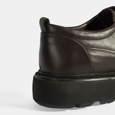  Erkek Kahve Bağcıklı Klasik Ayakkabı