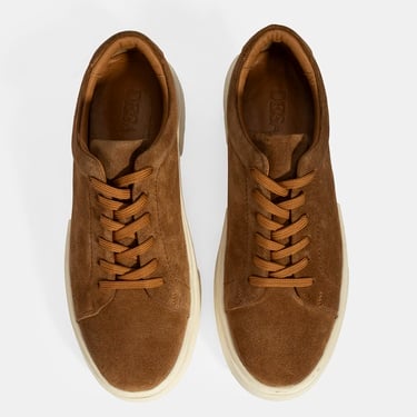  Erkek Taba Bağcıklı Süet Spor Ayakkabı