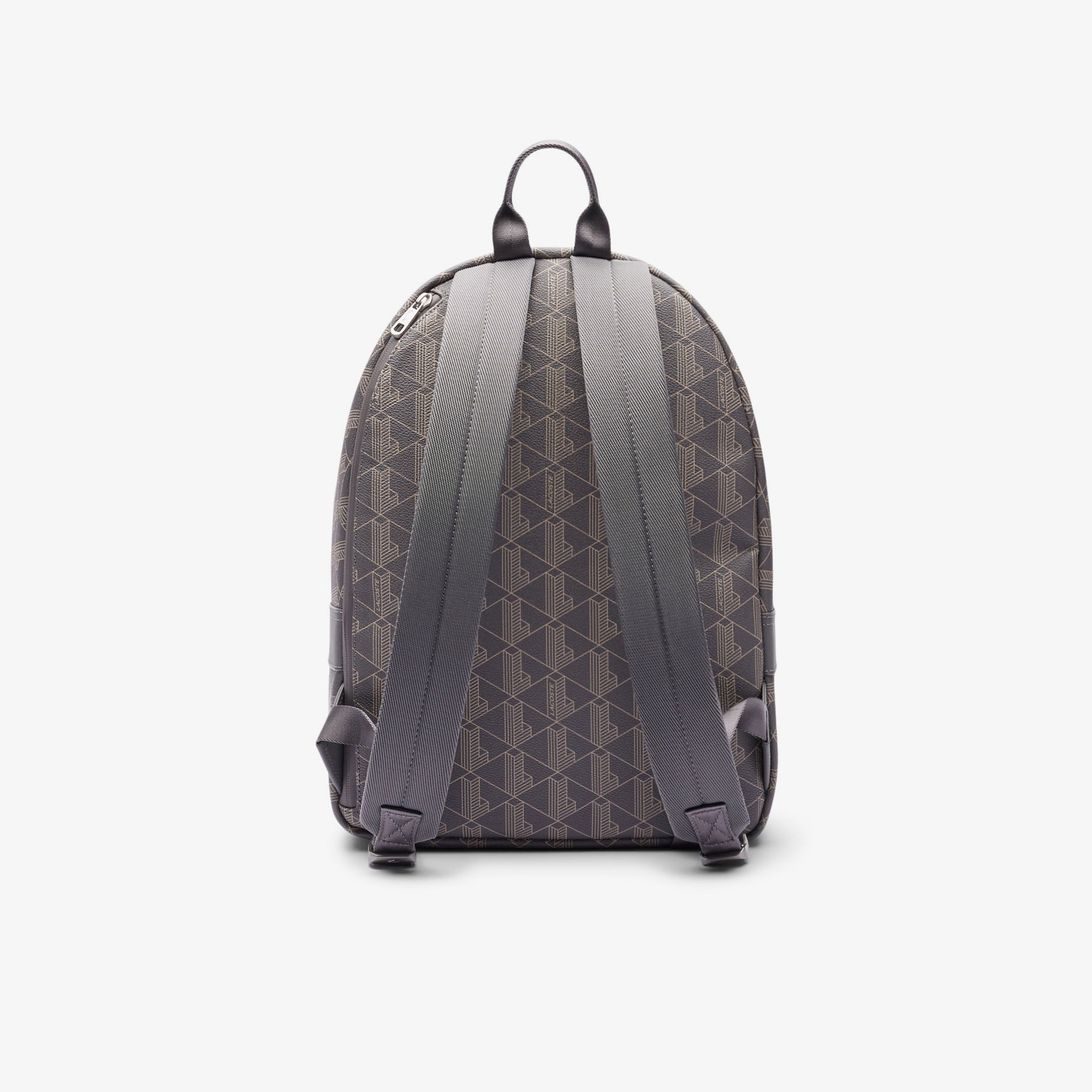 Lacoste The Blend Erkek Monogram Gri Sırt Çantası