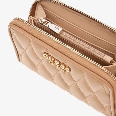  Guess Valla Kadın Bej Cüzdan