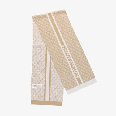  Guess Sevyn 4G Logo Yün Karışımlı Kadın Renkli Şal