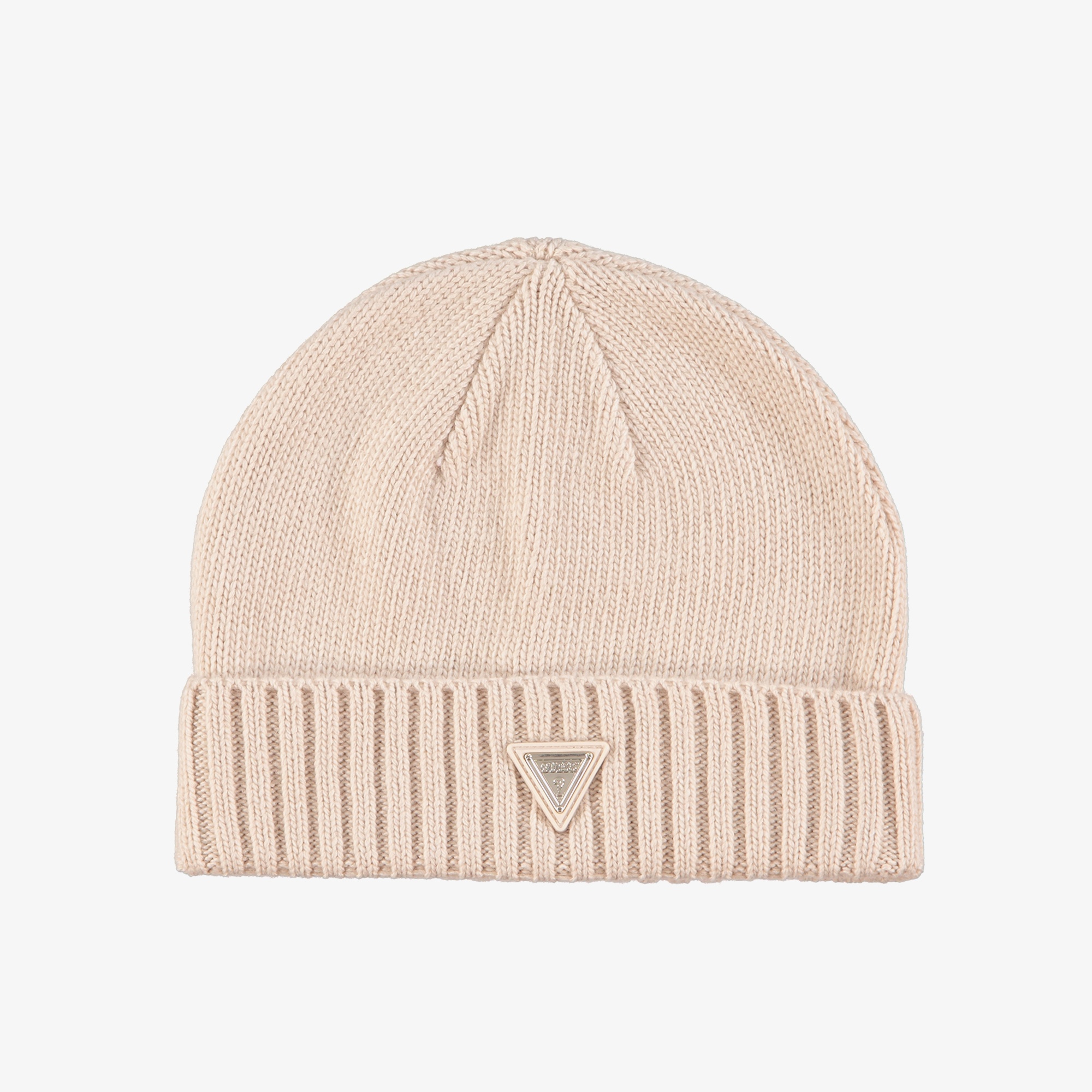 Guess Beanie Yün Karışımlı Kadın Krem Şapka