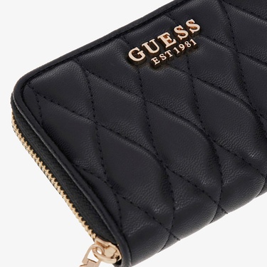  Guess Valla Kadın Siyah Cüzdan