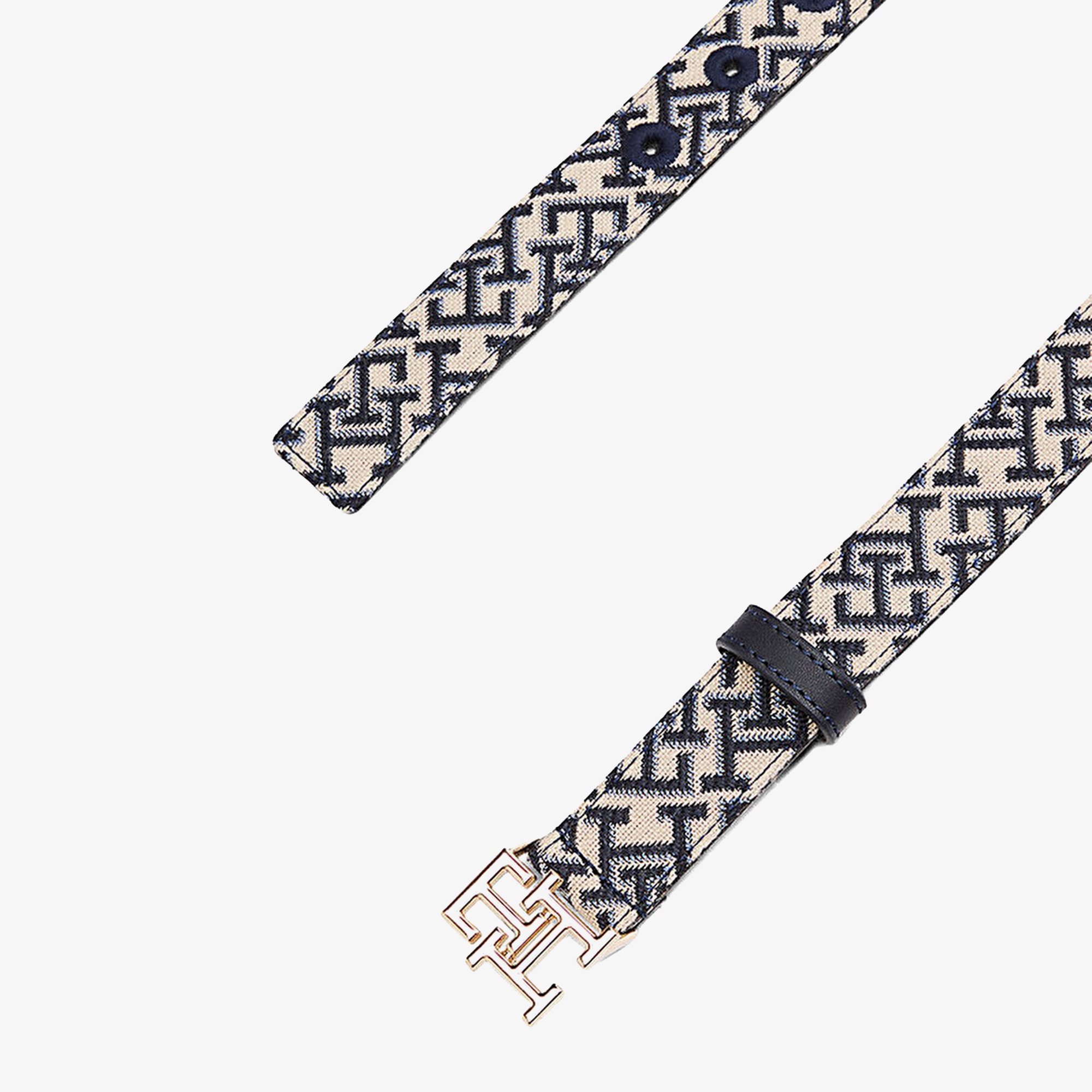 Tommy Hilfiger Jacquard 2.5 Kadın Lacivert Kemer