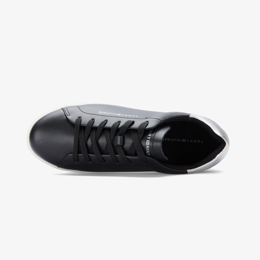  Tommy Hilfiger Essential Platform Court Kadın Siyah Sneaker