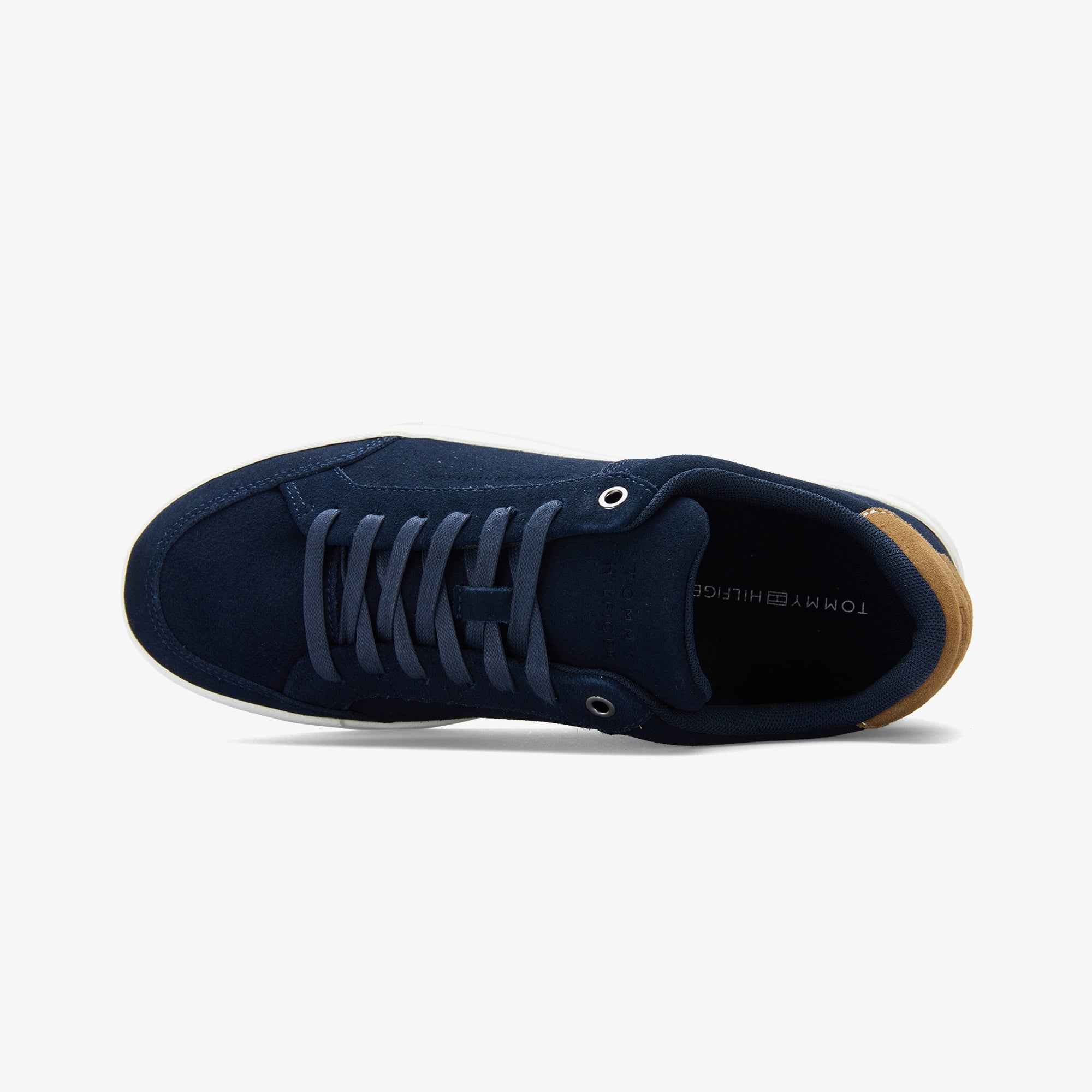 Tommy Hilfiger Court Summer Suede Erkek Lacivert Sneaker