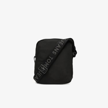  Tommy Jeans Essentials Daily Reporter Erkek Siyah Çapraz Çanta