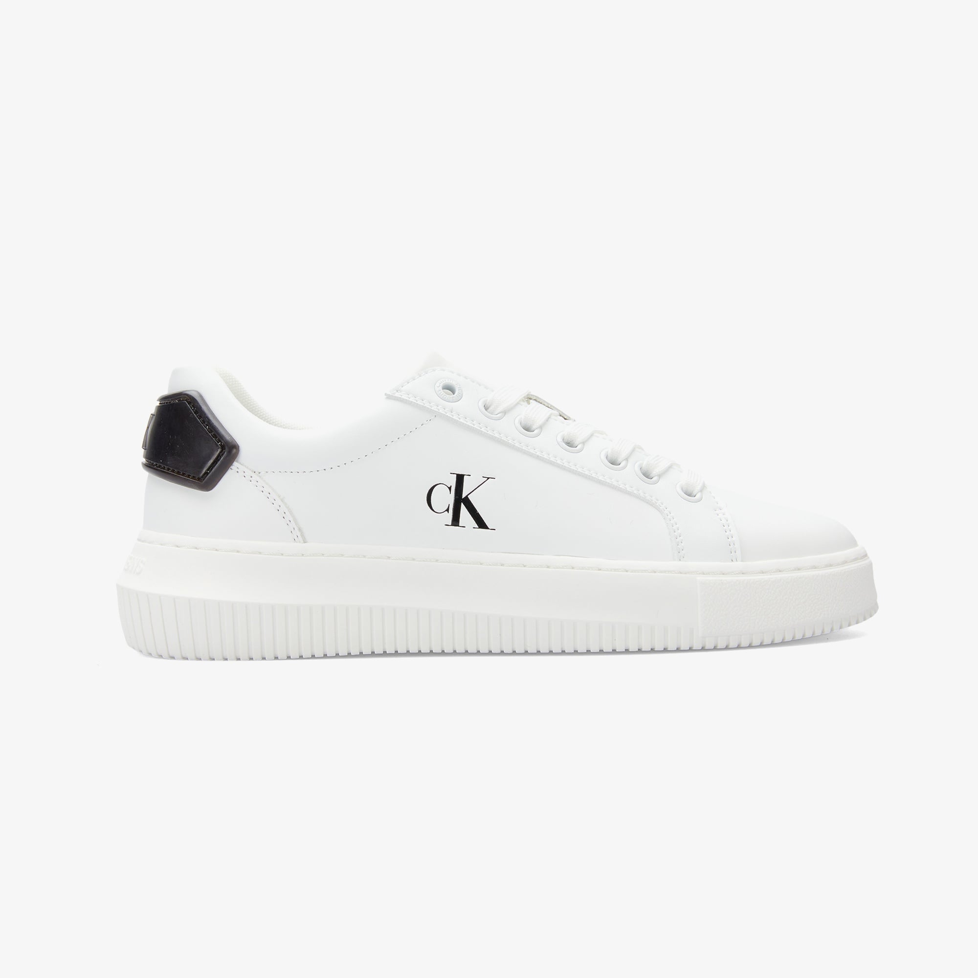 Calvin Klein Chunky Cupsole Patch Kadın Beyaz Sneaker