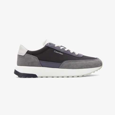  Calvin Klein Low Top Lace Up Repreve Mix Erkek Gri Sneaker