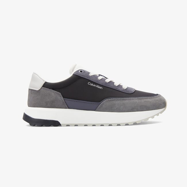  Calvin Klein Low Top Lace Up Repreve Mix Erkek Gri Sneaker