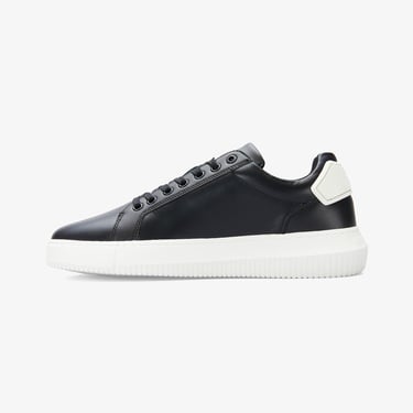  Calvin Klein Chunky Cupsole Patch  Erkek Siyah Sneaker