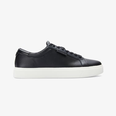  Calvin Klein Clean Cup Low Lace Up Erkek Siyah Sneaker