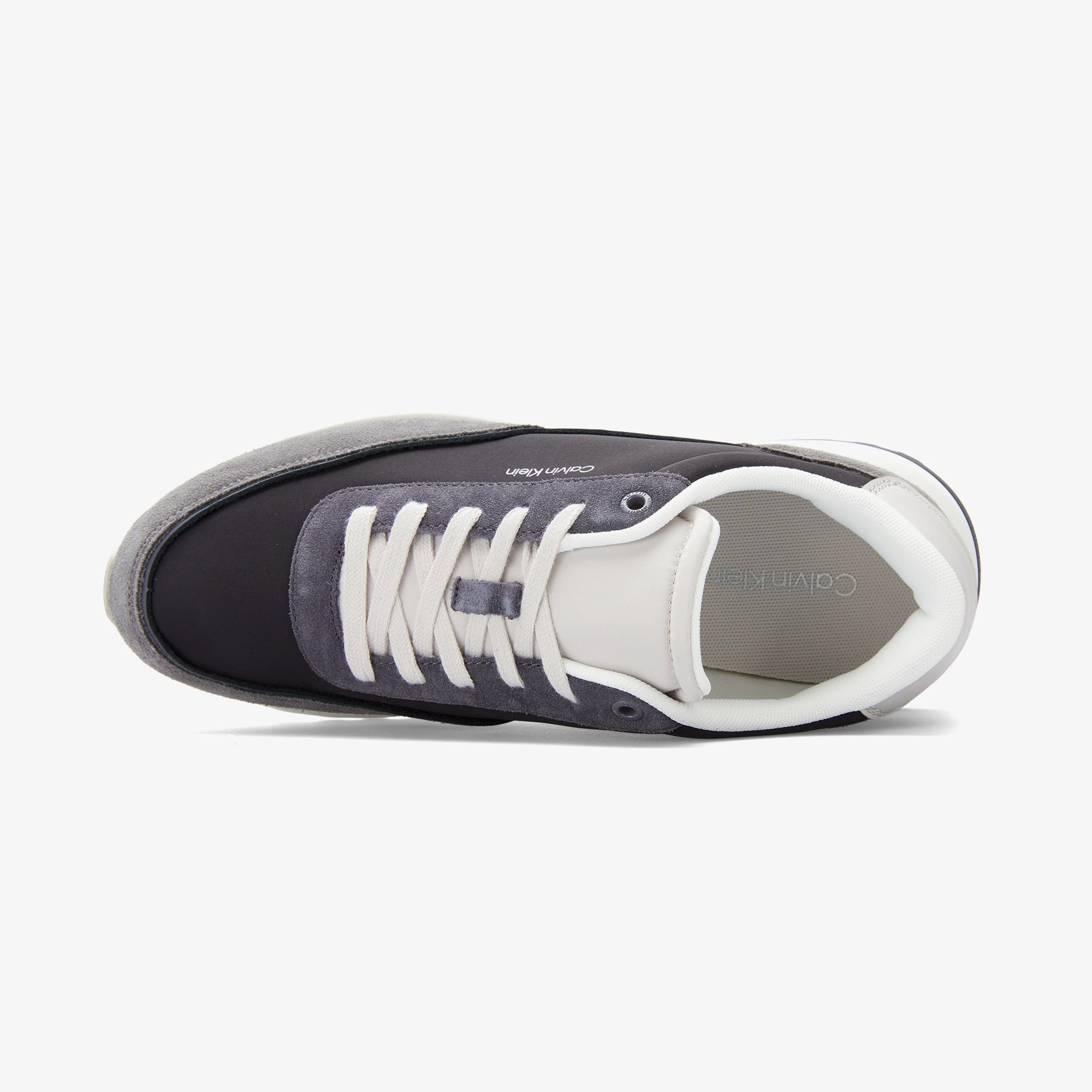 Calvin Klein Low Top Lace Up Repreve Mix Erkek Gri Sneaker