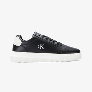  Calvin Klein Chunky Cupsole Patch  Erkek Siyah Sneaker