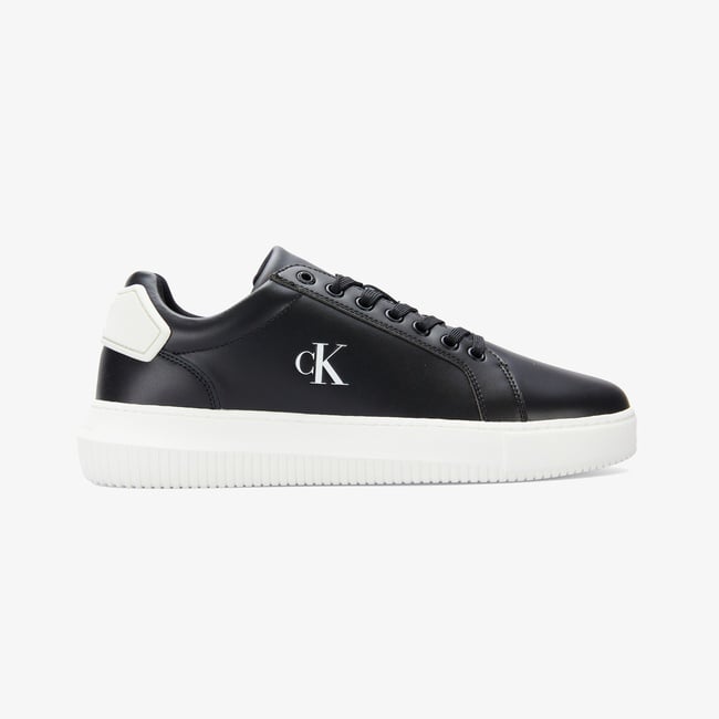  Calvin Klein Chunky Cupsole Patch  Erkek Siyah Sneaker
