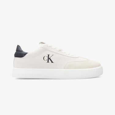  Calvin Klein Classic Cupsole Erkek Beyaz Sneaker
