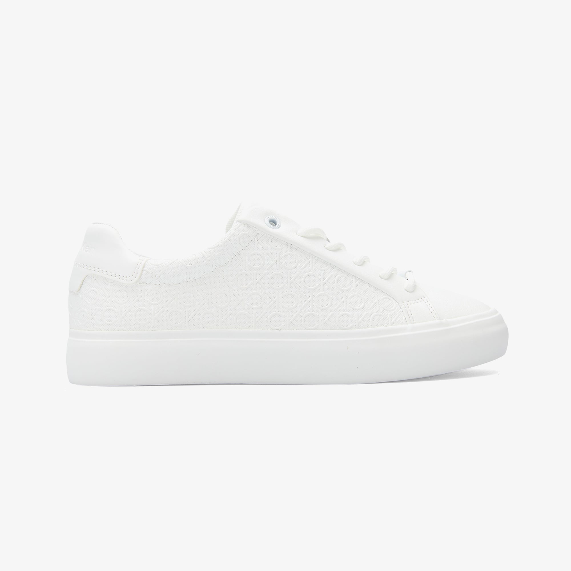 Calvin Klein Vulc Lace Up Mono Kadın Beyaz Sneaker