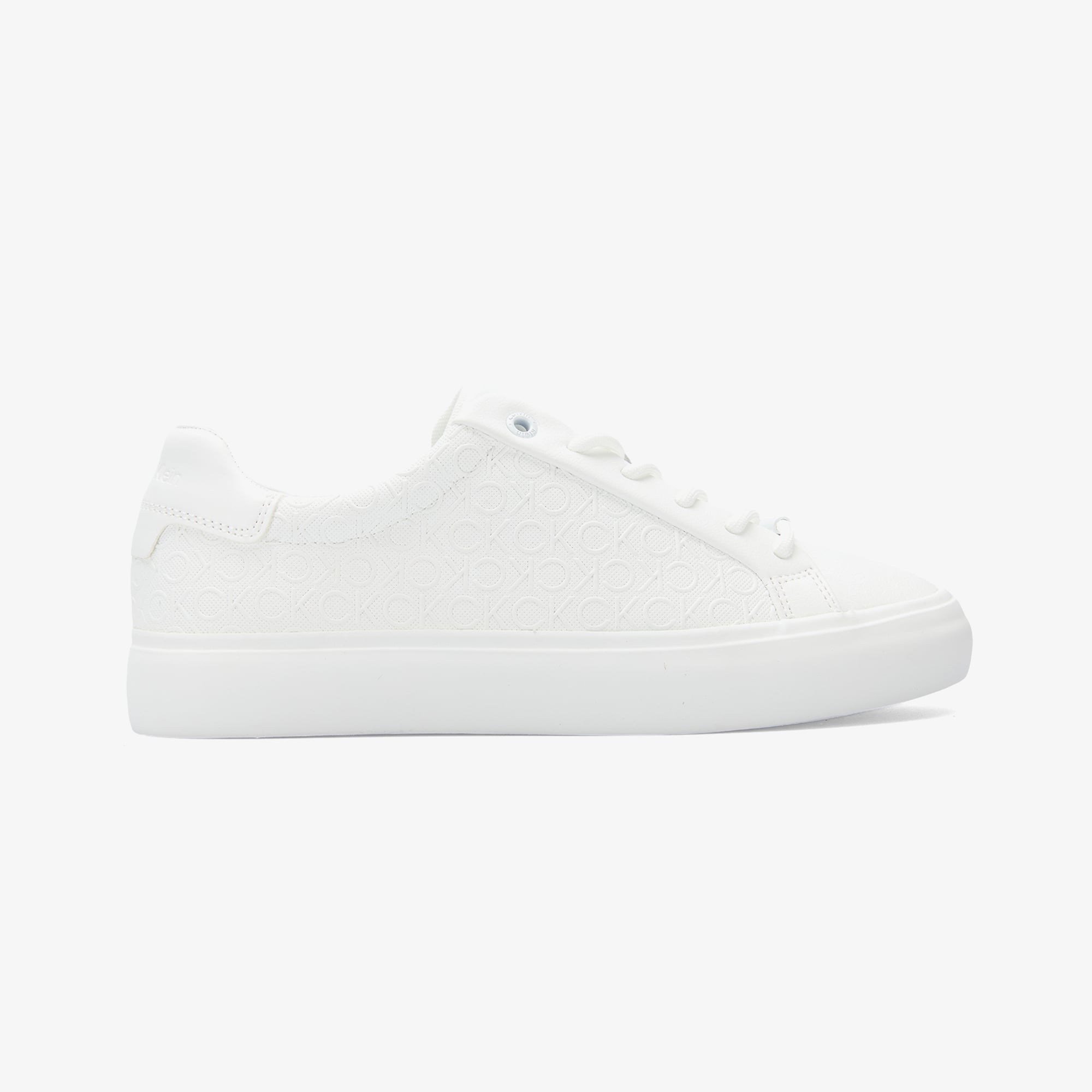  Calvin Klein Vulc Lace Up Mono Kadın Beyaz Sneaker