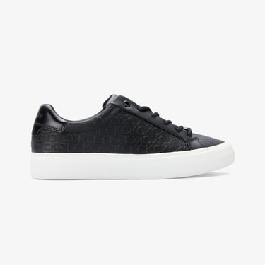  Calvin Klein Vulc Lace Up Mono Kadın Siyah Sneaker