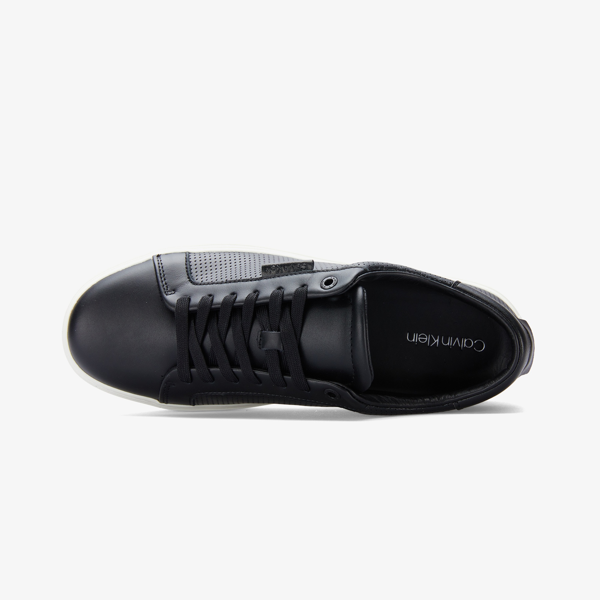Calvin Klein Clean Cup Low Lace Up Erkek Siyah Sneaker