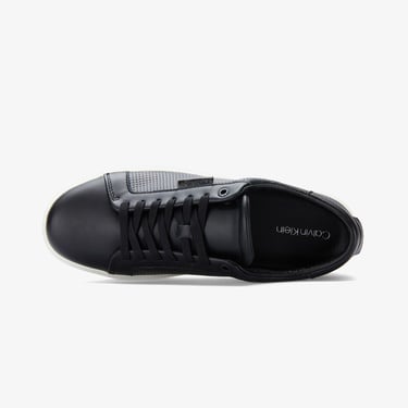  Calvin Klein Clean Cup Low Lace Up Erkek Siyah Sneaker