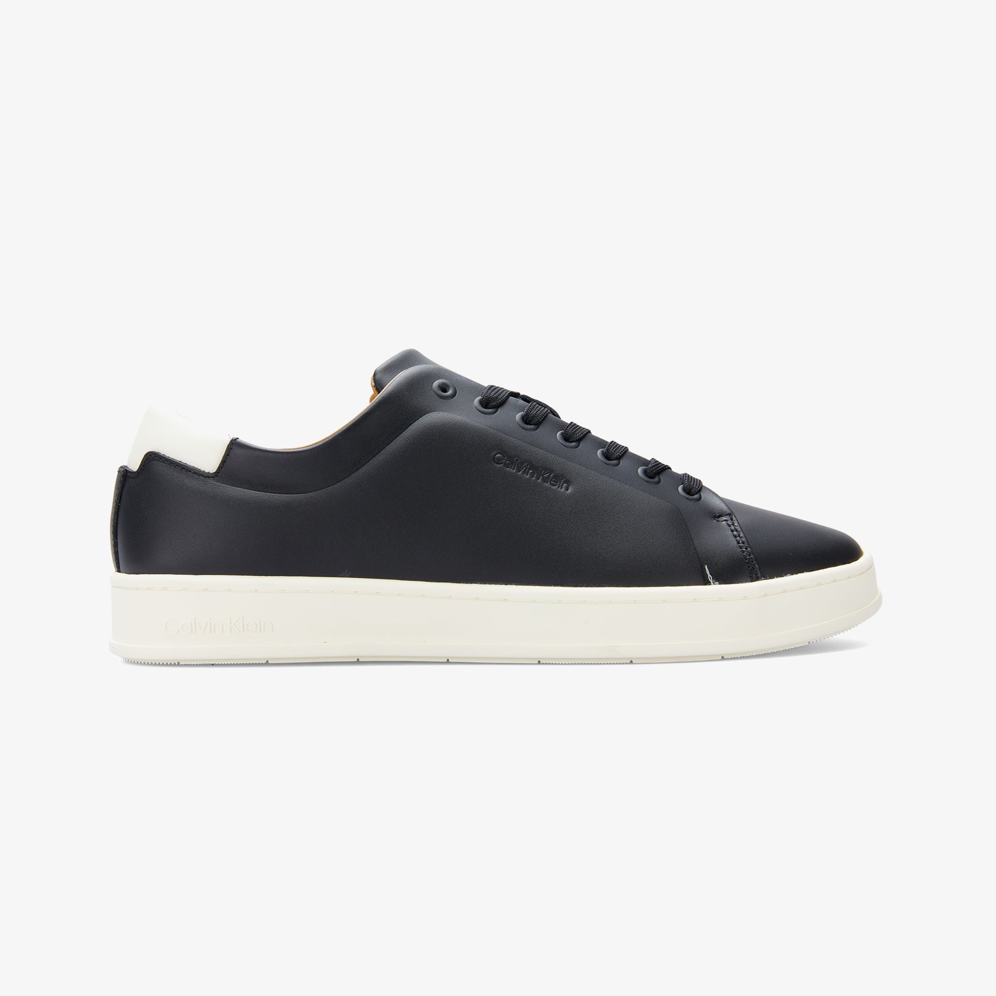  Calvin Klein Pure Low Lace Up Cupsole Erkek Siyah Sneaker