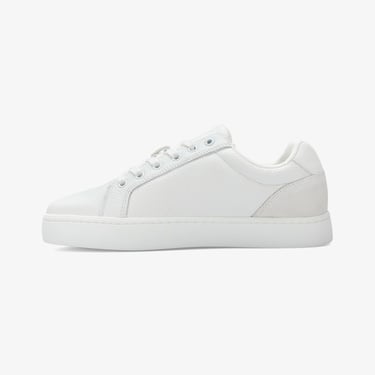  Calvin Klein Classic Cupsole Zip Low In Erkek Beyaz Sneaker