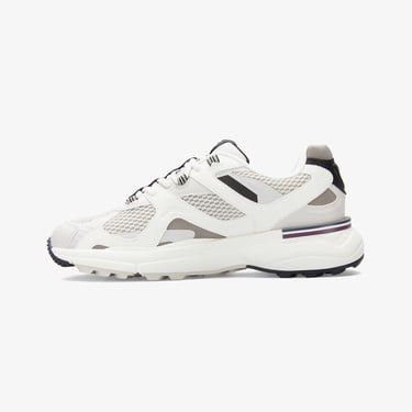  Tommy Hilfiger Runner Tech Mix Erkek Beyaz Sneaker