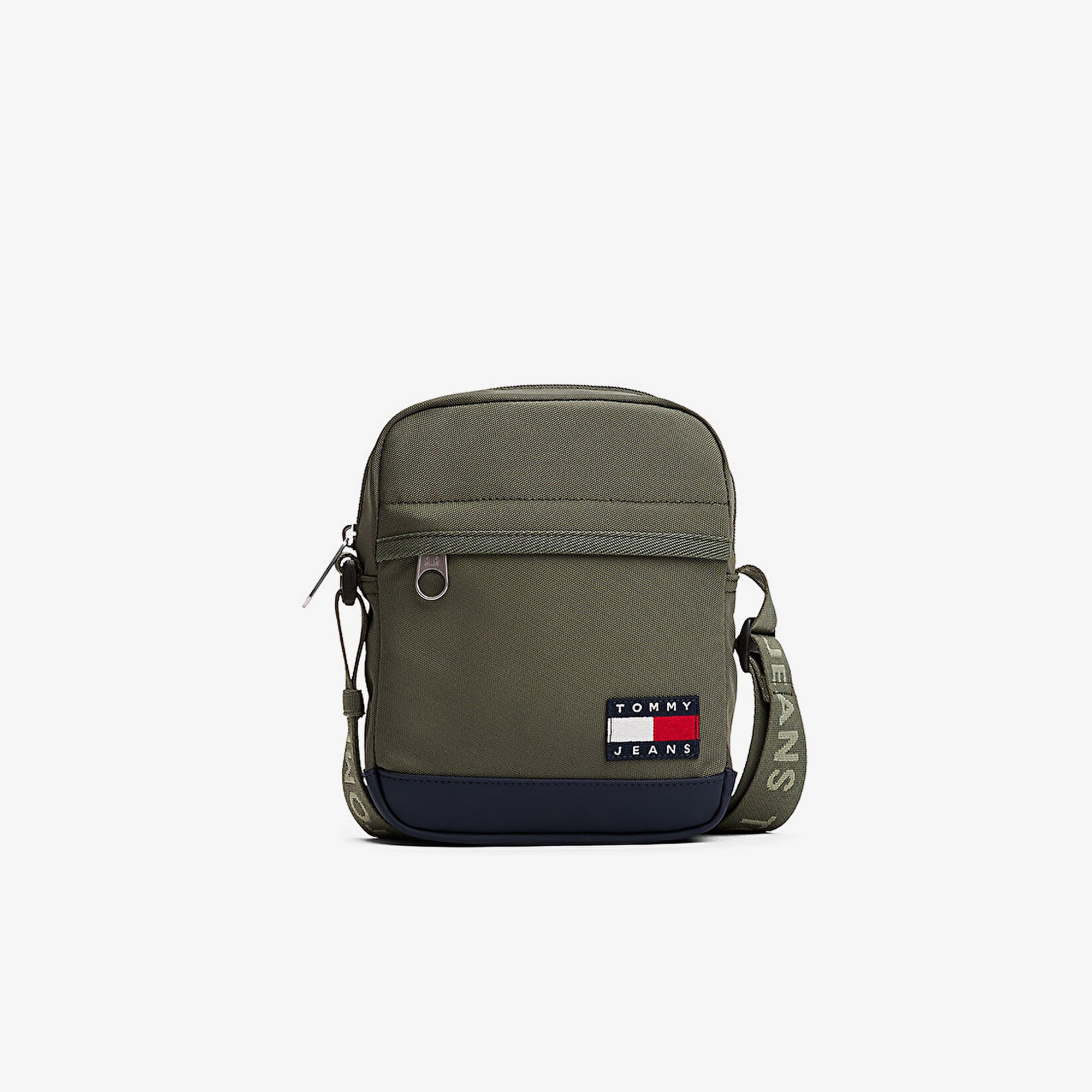  Tommy Hilfiger Essential Daily Reporter Erkek Yeşil Çapraz Çanta