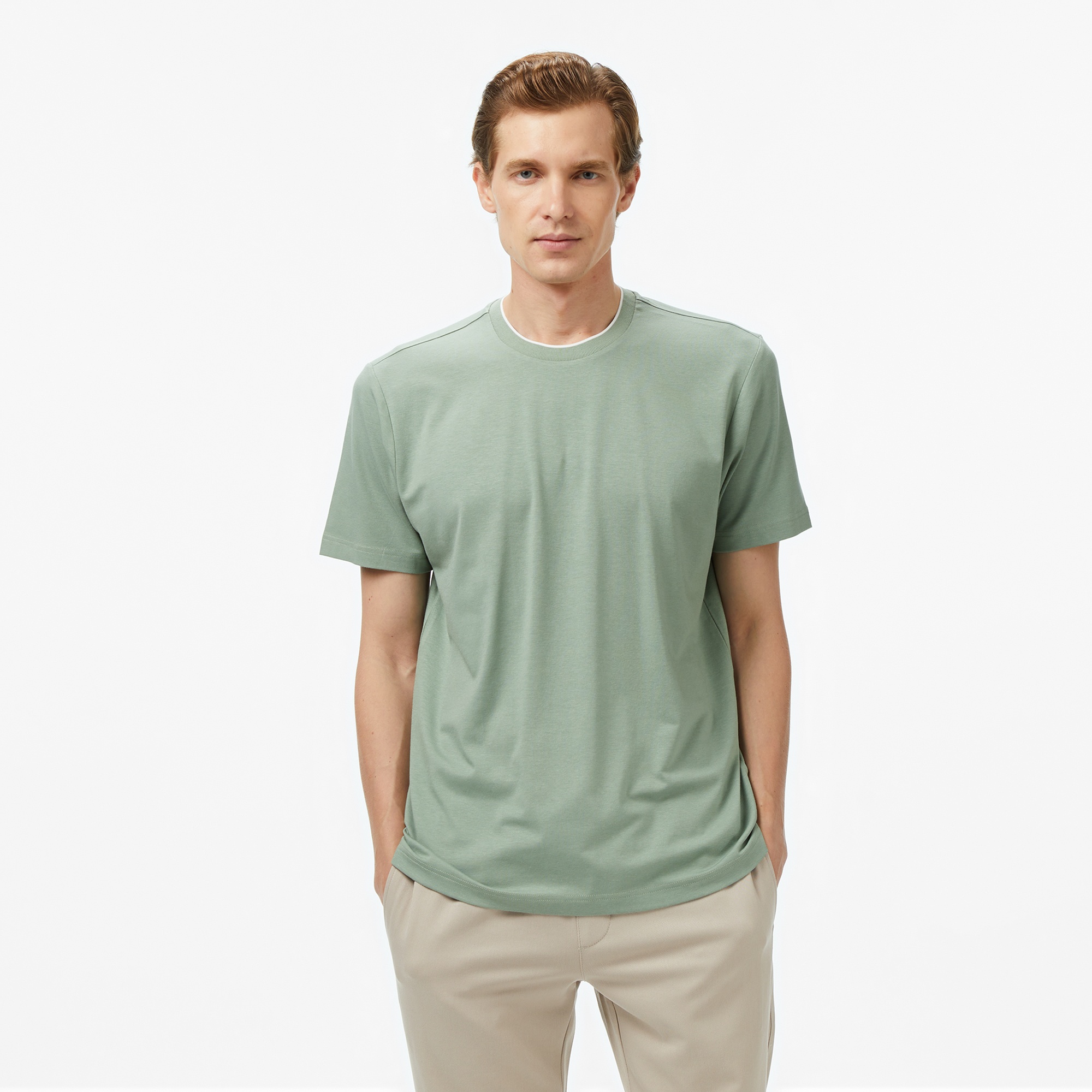 Nautica Erkek Yeşil Regular Fit T-Shirt