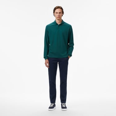  Nautica Erkek Yeşil Classic Fit Uzun Kollu Polo Yaka T-Shirt