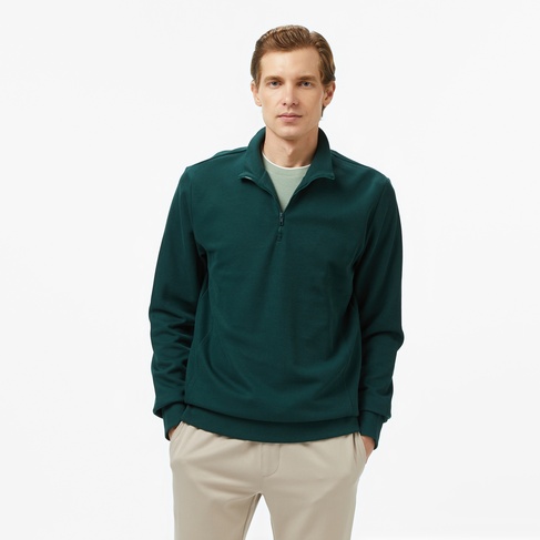  Nautica Erkek Yeşil Classic Fit Sweatshirt