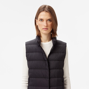  Nautica Kadın Siyah Su İtici Özellikli Yelek