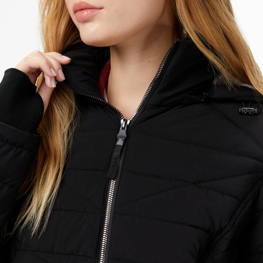  Nautica Kadın Siyah Regular Fit Mont