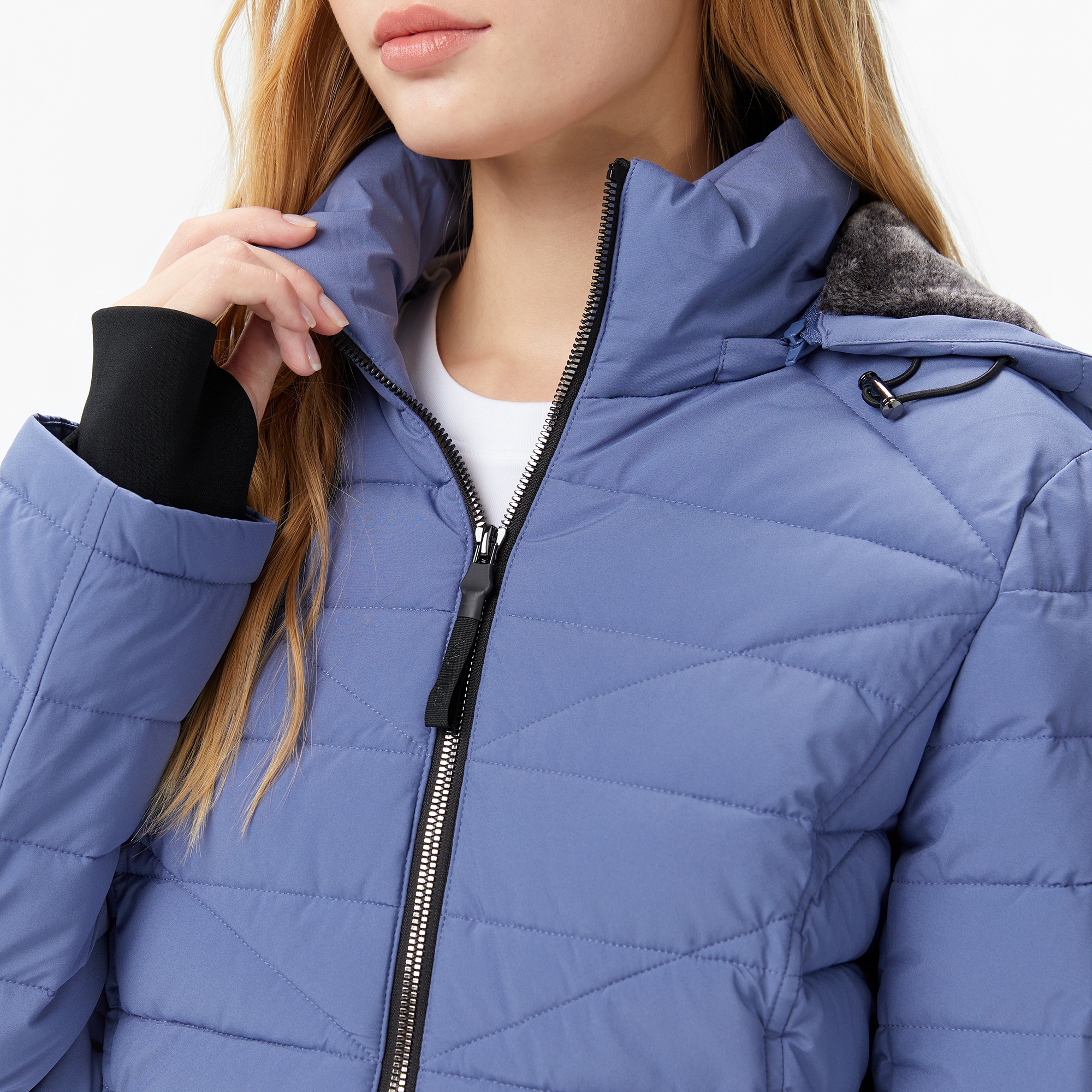 Nautica Kadın Mavi Regular Fit Mont