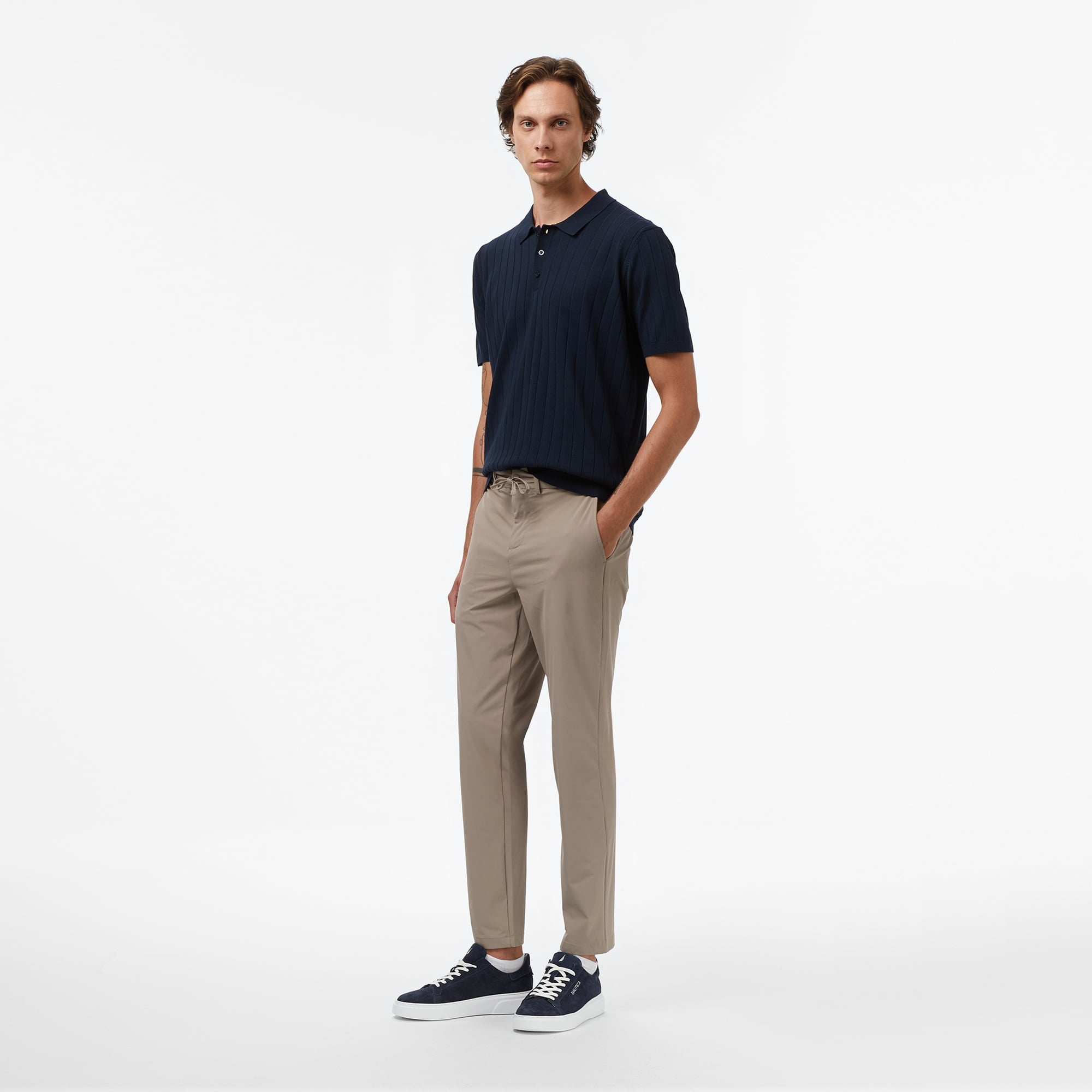 Nautica Erkek Kahverengi Jogger Fit Pantolon