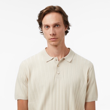  Nautica Erkek Bej Classic Fit Kazak