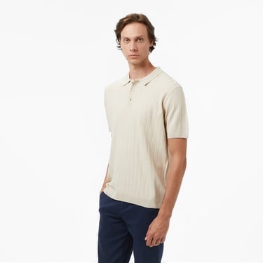  Nautica Erkek Bej Classic Fit Kazak