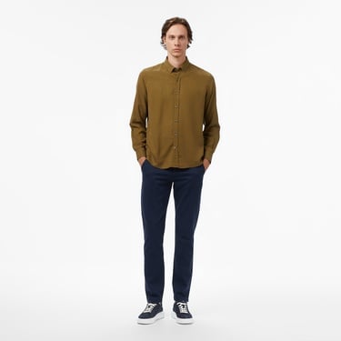  Nautica Erkek Yeşil Classic Fit Gömlek