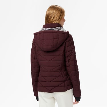  Nautica Kadın Bordo Regular Fit Mont