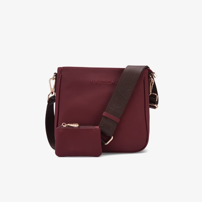  Nautica Kadın Bordo Omuz Çantası