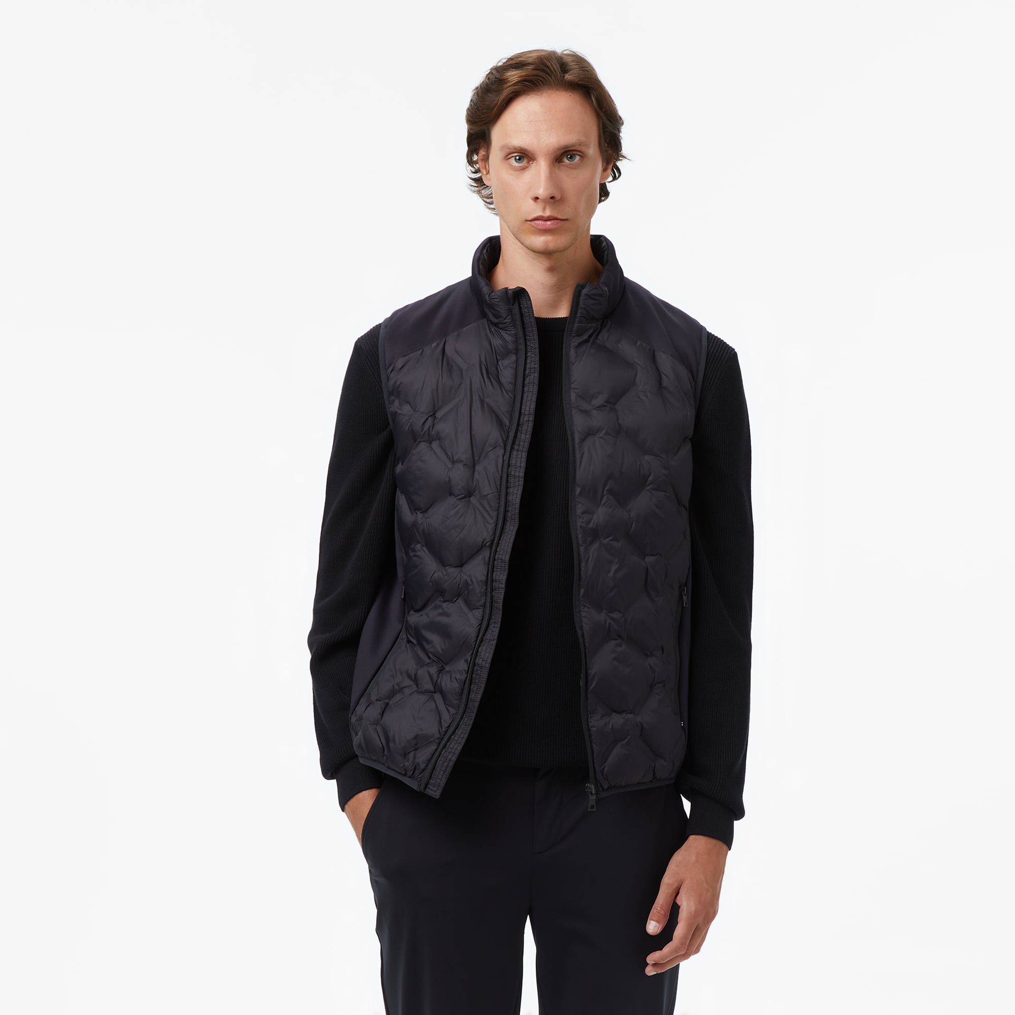  Nautica Erkek Siyah Regular Fit Yelek