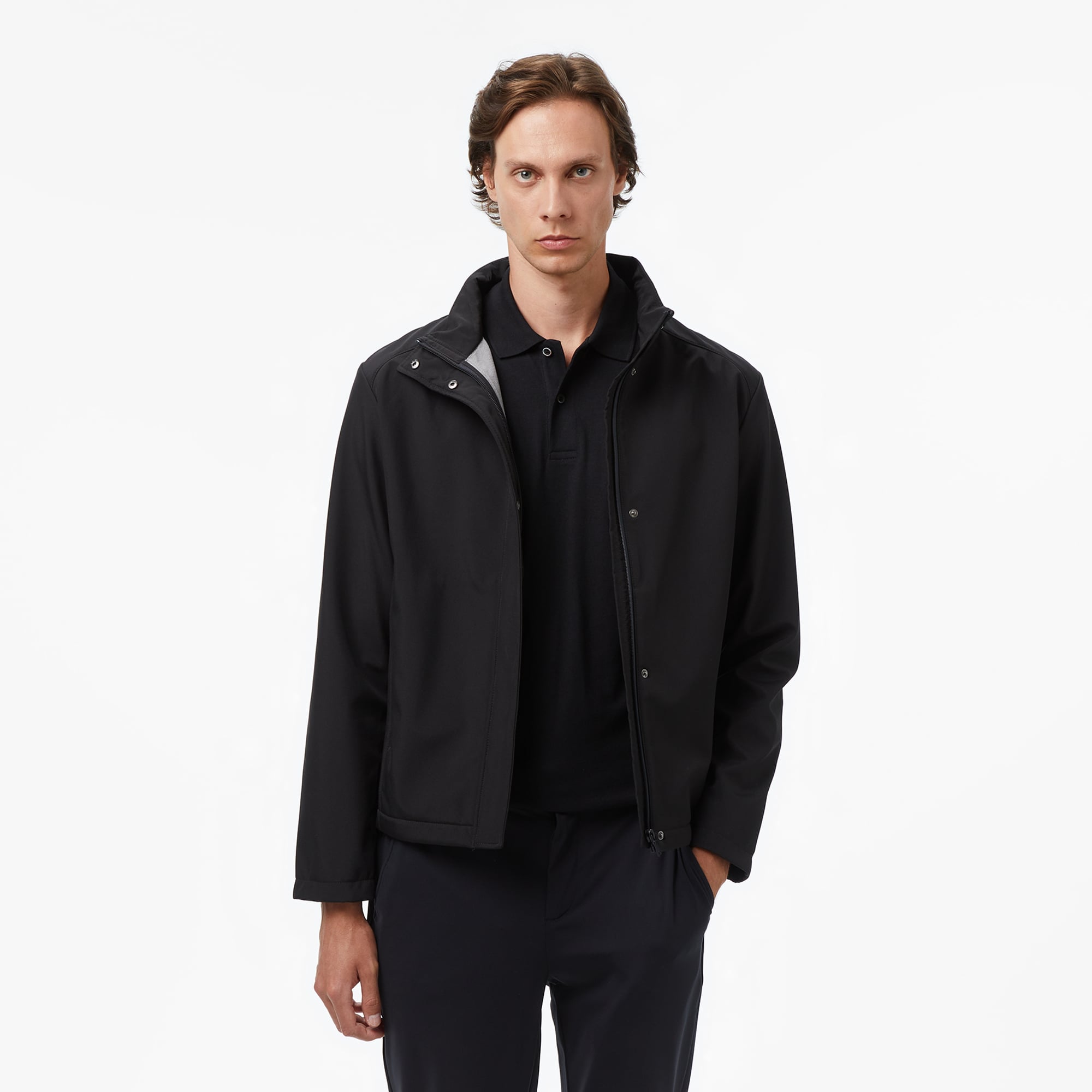  Nautica Erkek Siyah Regular Fit Mont