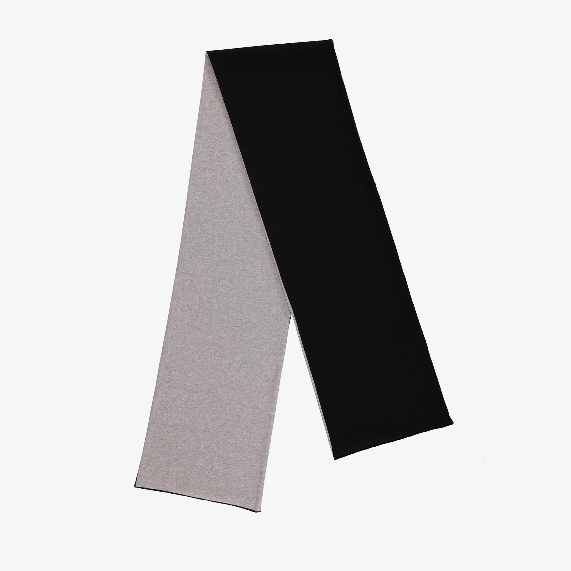 Nautica Unisex Siyah Çift Taraflı Atkı