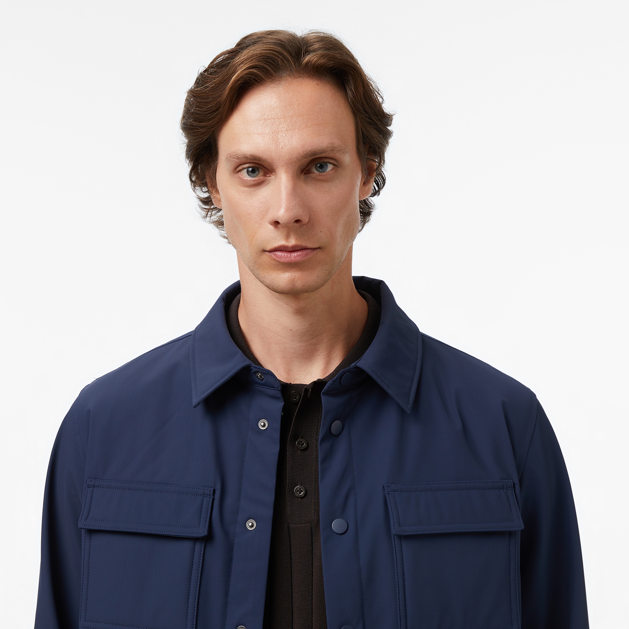 Nautica Erkek Lacivert Regular Fit Su Geçirmez Mont