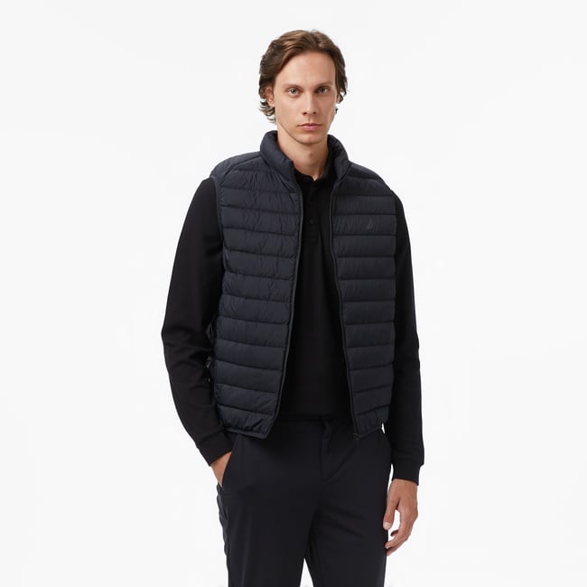  Nautica Erkek Siyah Su İtici Özellikli Yelek