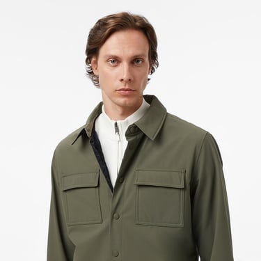  Nautica Erkek Yeşil Regular Fit Su Geçirmez Mont