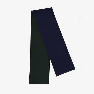  Nautica Unisex Lacivert Çift Taraflı Atkı